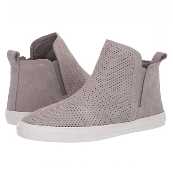 Dolce Vita Grey Suede Mid Top Women’s size 11 sneaker - Picture 1 of 8